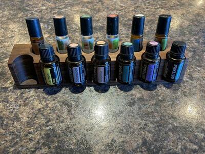 Doterra Oils Display