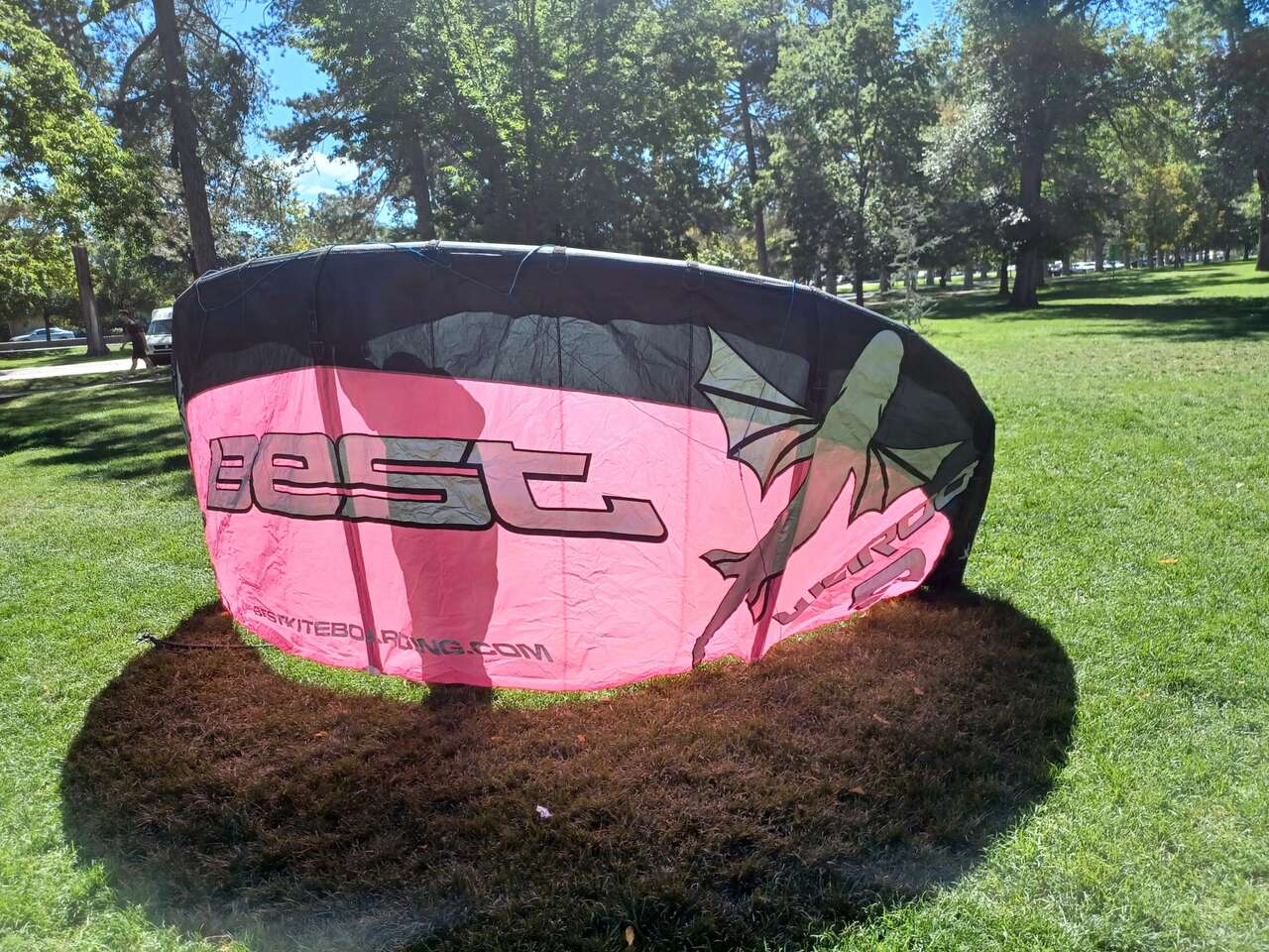 9M Best Waroo Kite with bar and lines