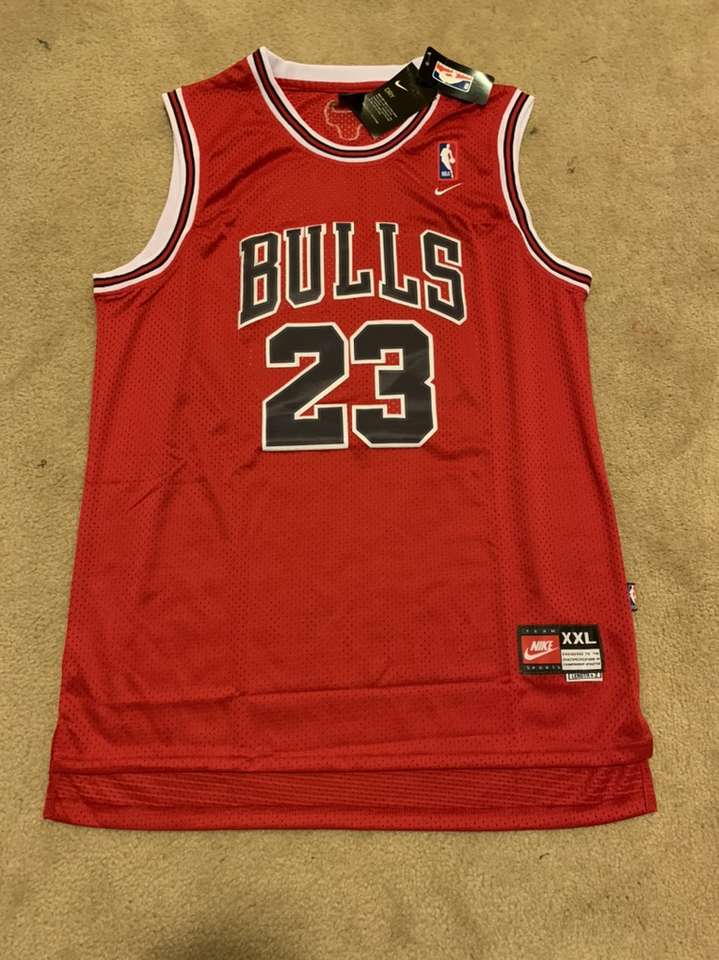 Jordan Bulls jersey