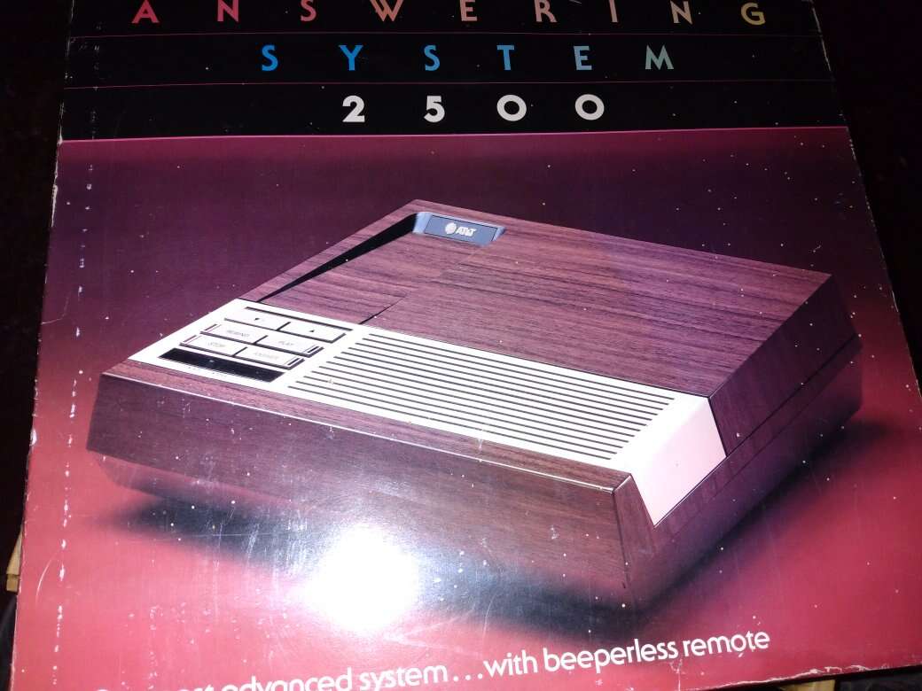 answering machine