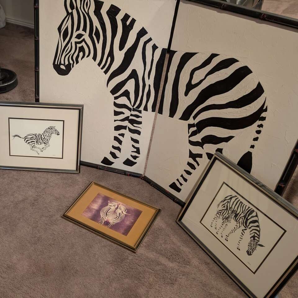 Zebra Art Painting Original Photo