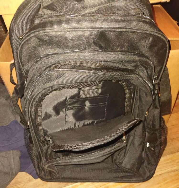 Wheeled dual backpack