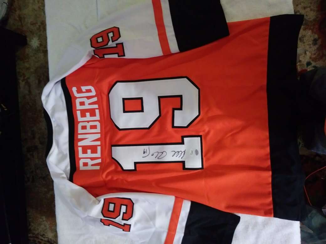 Mikael Renberg Philadelphia Flyers custom Jersey