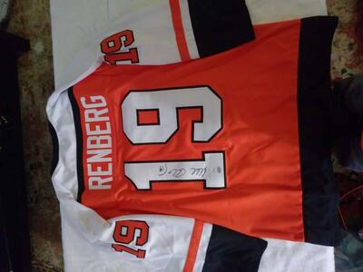 Mikael Renberg Philadelphia Flyers custom Jersey