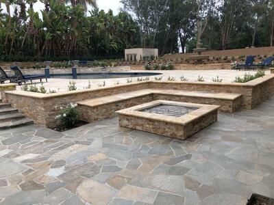 Carmel grey flagstone!