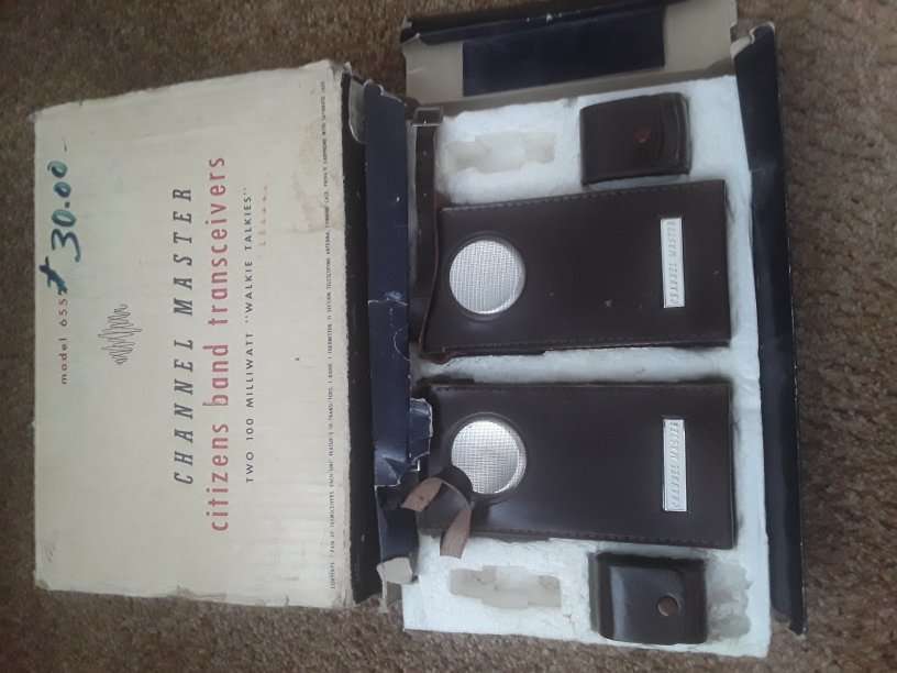 Citizen band Walkie talkies