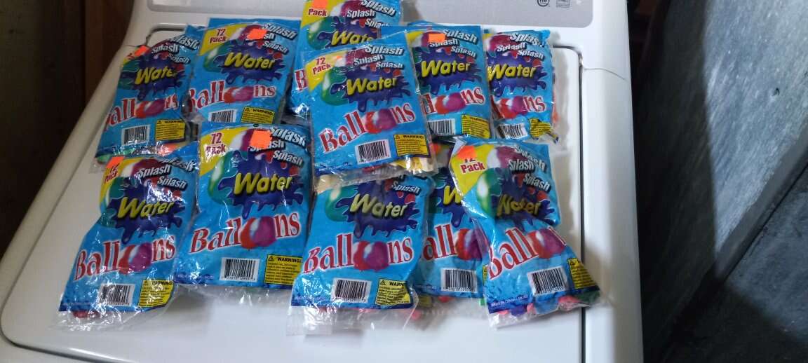Water balloons