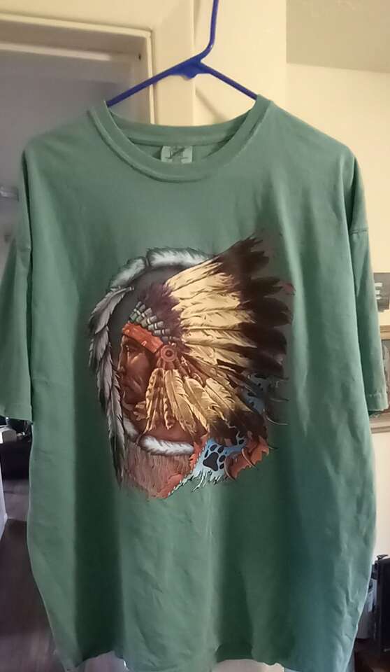 Indian head t shirt