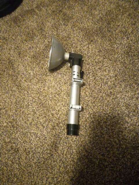 vintage graflex flash gun lightsaber