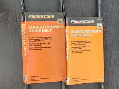 Edger trimmer drive belt yard machine troy built