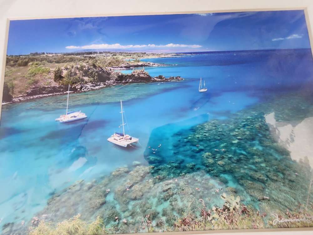 Honolua Blues signed photo artwork by Jimmie Hepp