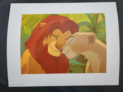 Disney The Lion King special edition lithograph