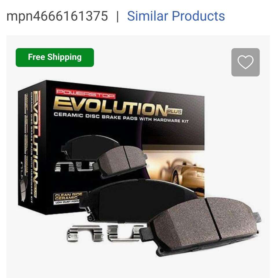 Rear Brake Pads Ceramic