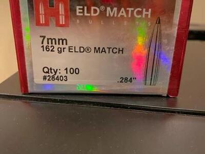 7mm ELD Match Bullets