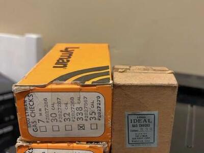 Lyman 338 Cal Gas Checks