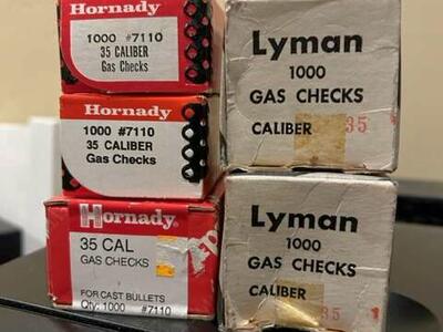 35 Caliber Gas Checks