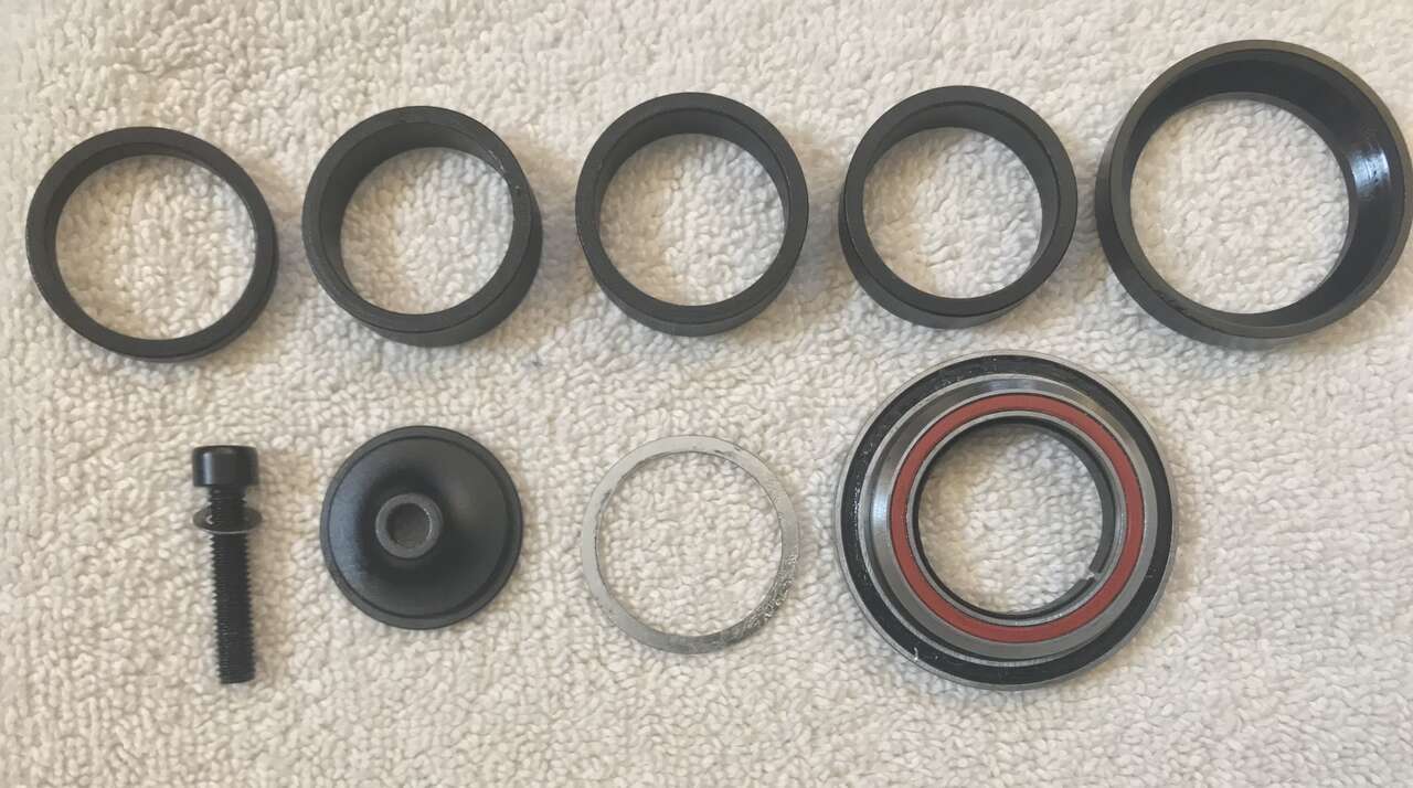 Headset and spacers for Specialized bike