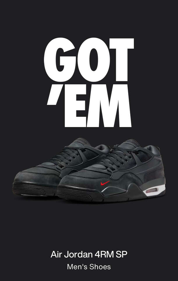 Nike Nigel Sylvester x Air Jordan 4 RM SP Driveway Grey - Size 11.5 - NEW - HF4334-004