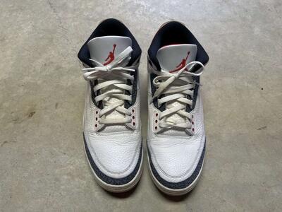 Nike Air Jordan 3 Retro Denim SE Fire Red - Size 12 - CZ6431-100