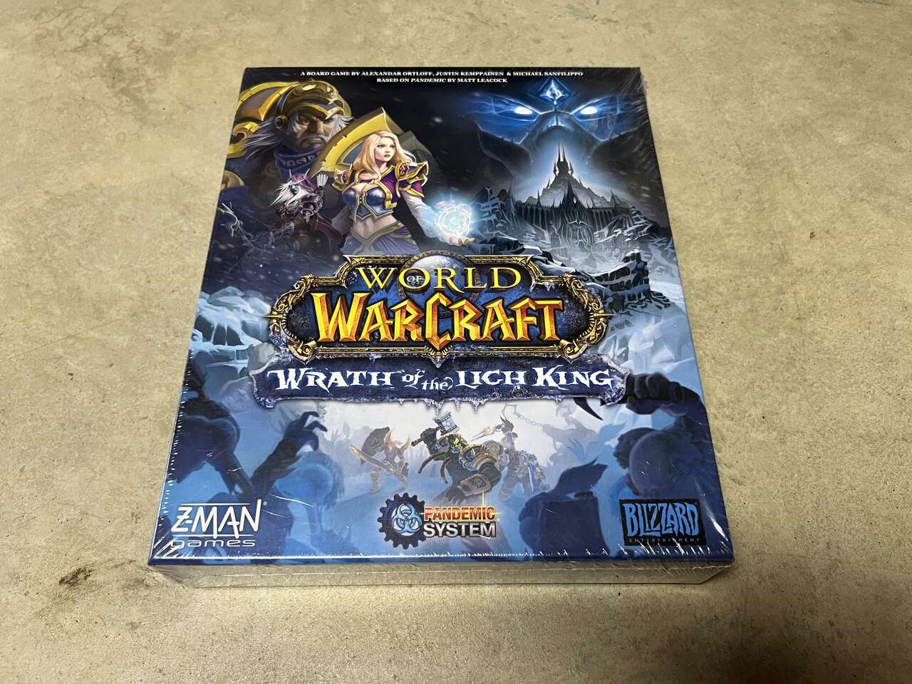 World of Warcraft - Wrath of the Lich King Board Game - NEW