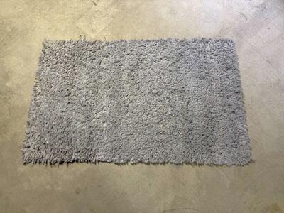 Pottery Barn Gray Performance Super Shag Rug 3x5