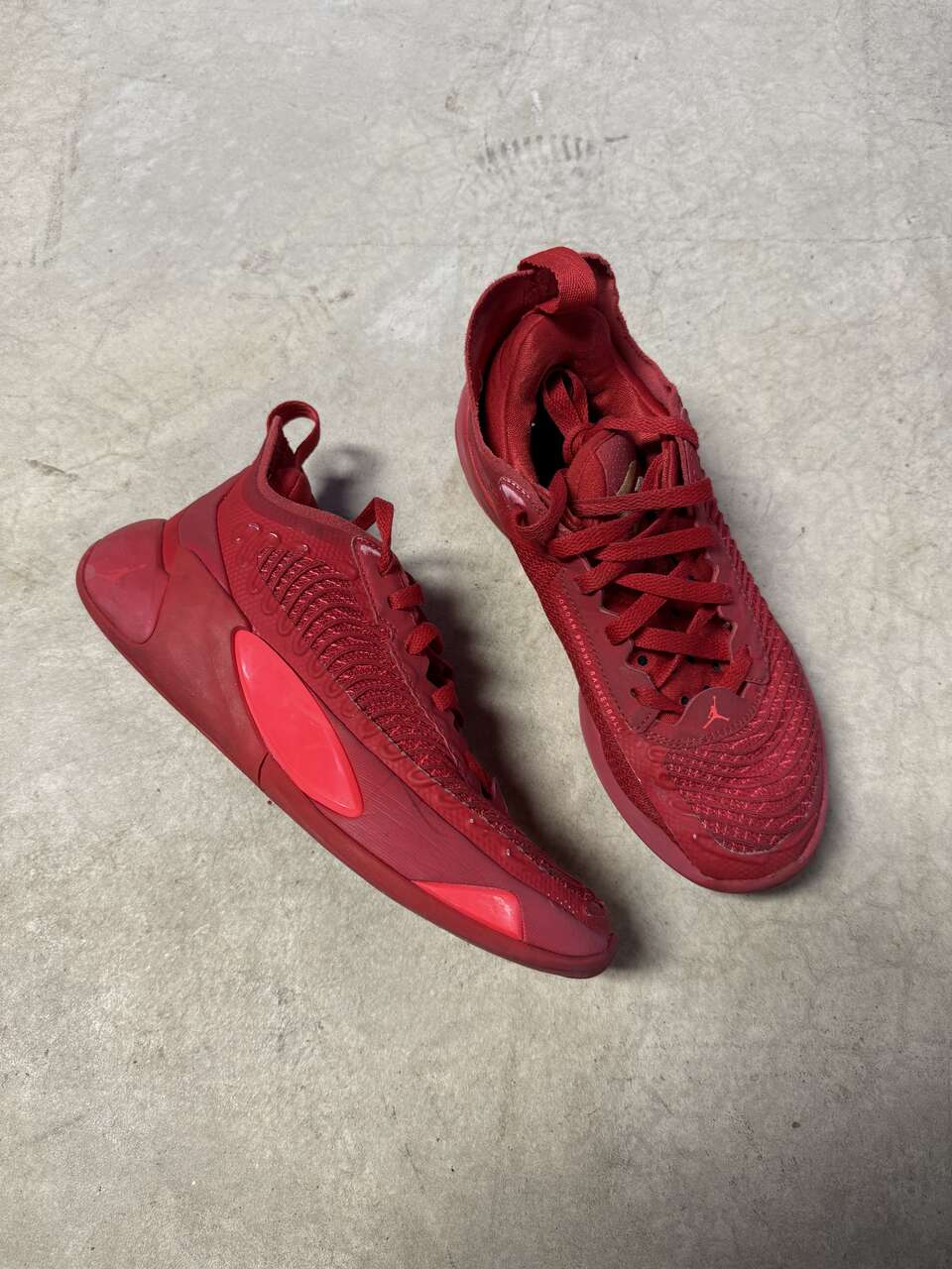 Nike Jordan Brand Luka 1 'For The Love' All Red Basketball Shoes - Size 4.5Y - DQ6513-676