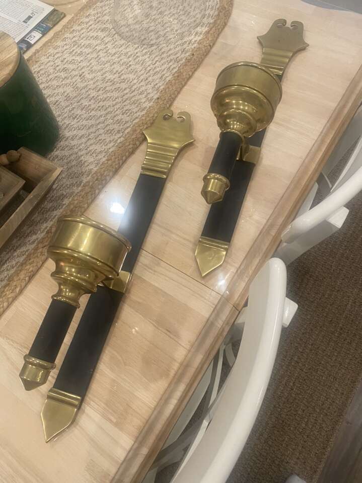 Interior Vintage Storm Candles X2