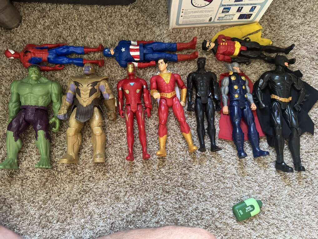 10 12 Action Figures