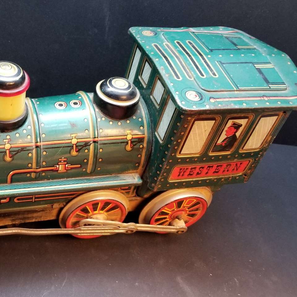 60's Western Litho Tin Train