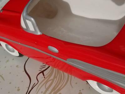 1957 Chevy RED planter.