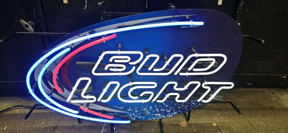 BUD LIGHT SIGN.