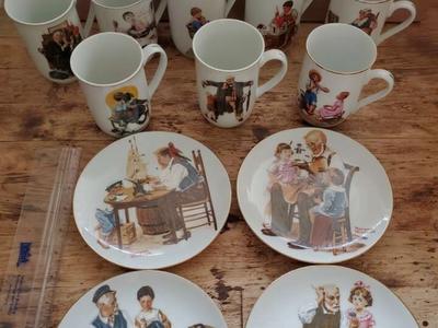 12 piece Norman Rockwell Beloved Classics