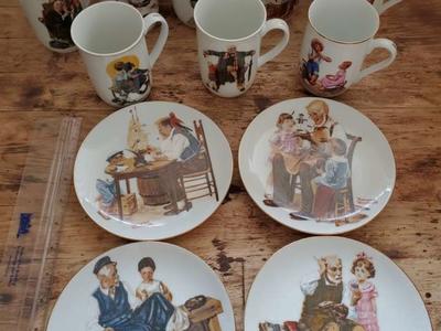 12 piece Norman Rockwell Beloved Classics