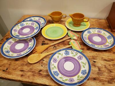 BELLA by Gibson Designs 8 inch plates