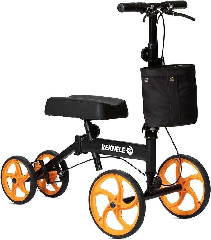 New knee scooter with brakes