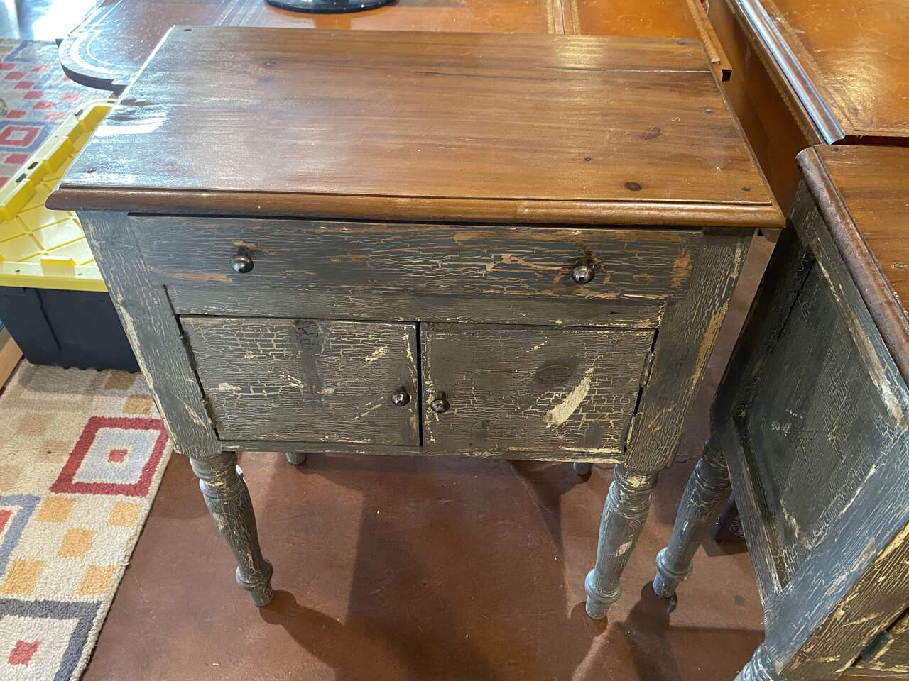 Antiqued end tables Furniture