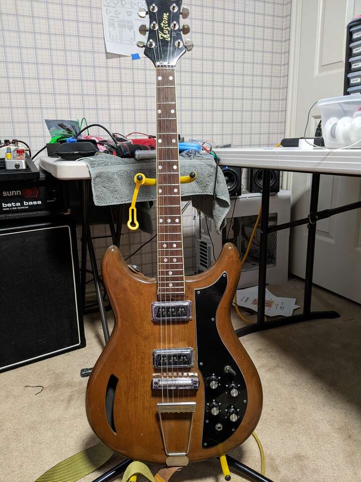 Vintage 1967/68 Kustom K-200 Semi Hollow Guitar