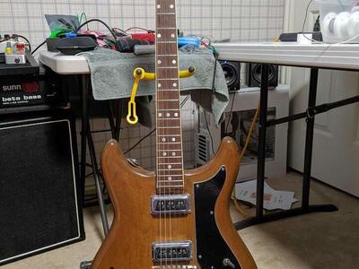 Vintage 1967/68 Kustom K-200 Semi Hollow Guitar