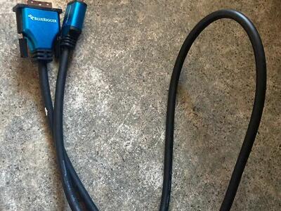Blue Rigger HDMI Standard DVI-D Cable