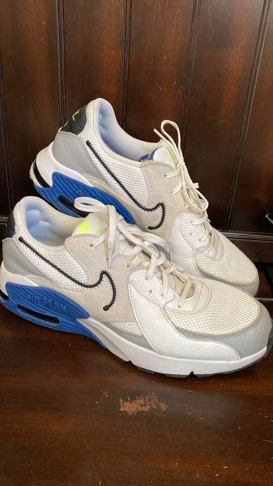 Nike Air Max Excee White & Blue Mens Size 12