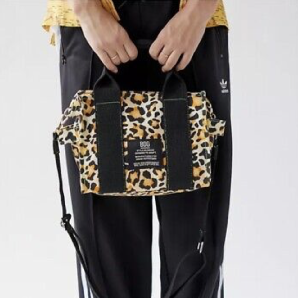 New Urban Outfitters BDG Serena Canvas Leopard Tote Purse Bag