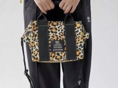 New Urban Outfitters BDG Serena Canvas Leopard Tote Purse Bag