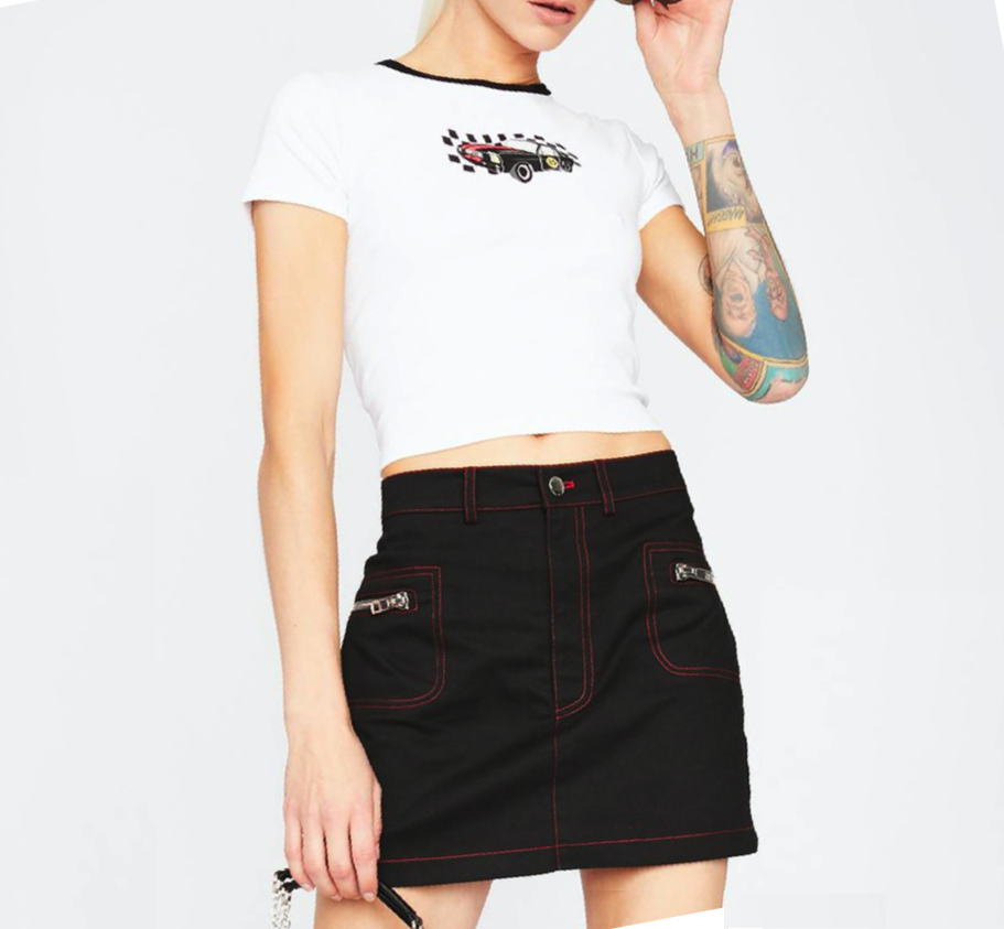 NEW Horoscopez Not Your Lift Baby Tee - Size Large