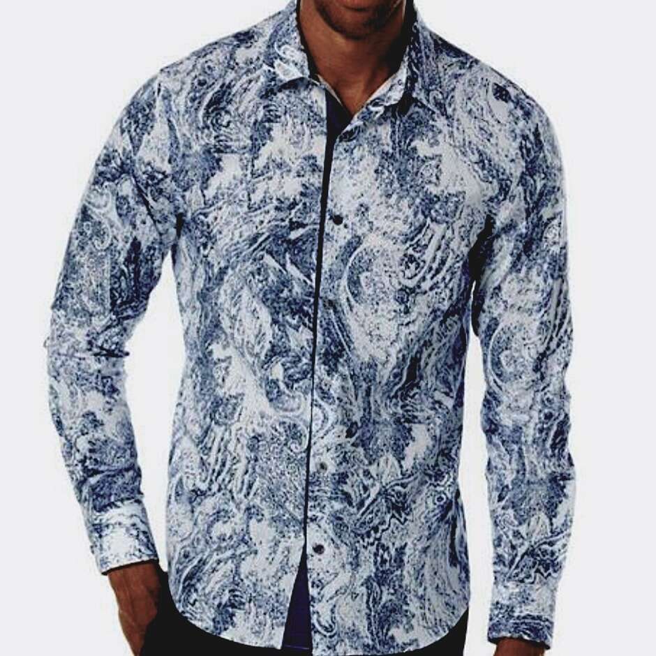 Perry Ellis Long Sleeve Button Up - Size XL