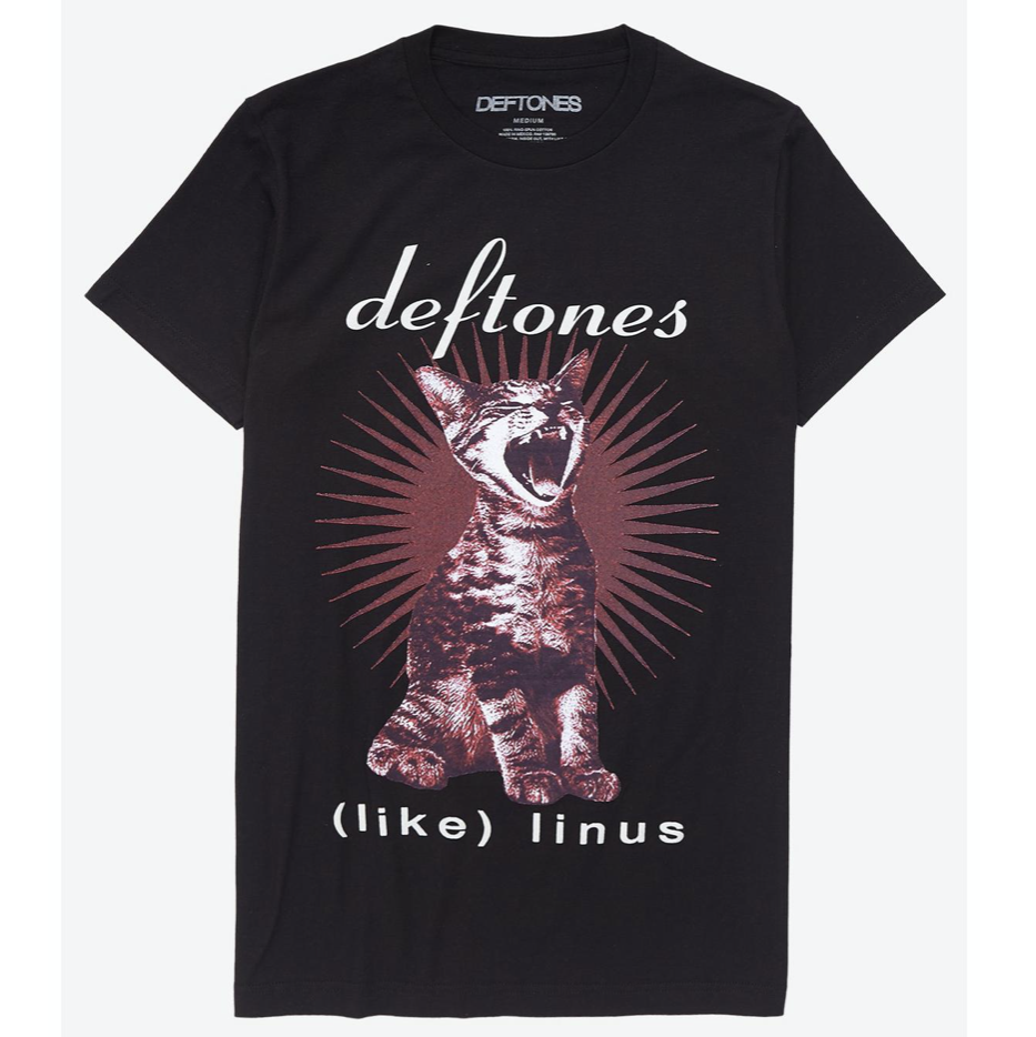 Hot Topic Deftones Like Linus Album Cover Boyfriend Fit T-shirt - Size Large