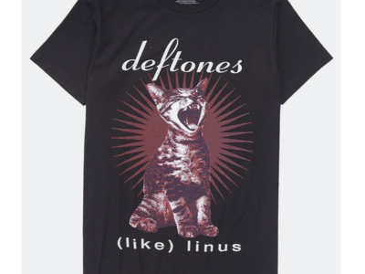 Hot Topic Deftones Like Linus Album Cover Boyfriend Fit T-shirt - Size Large
