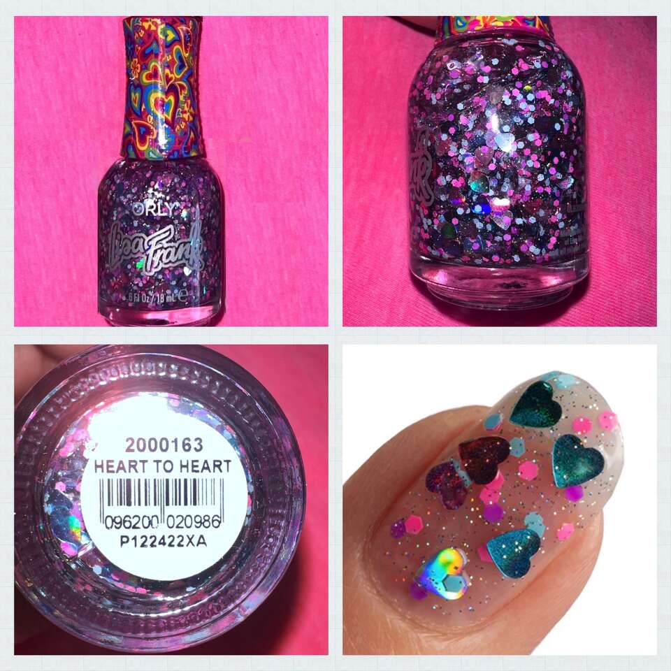 ORLY® X Lisa Frank® Heart To Heart - NEW