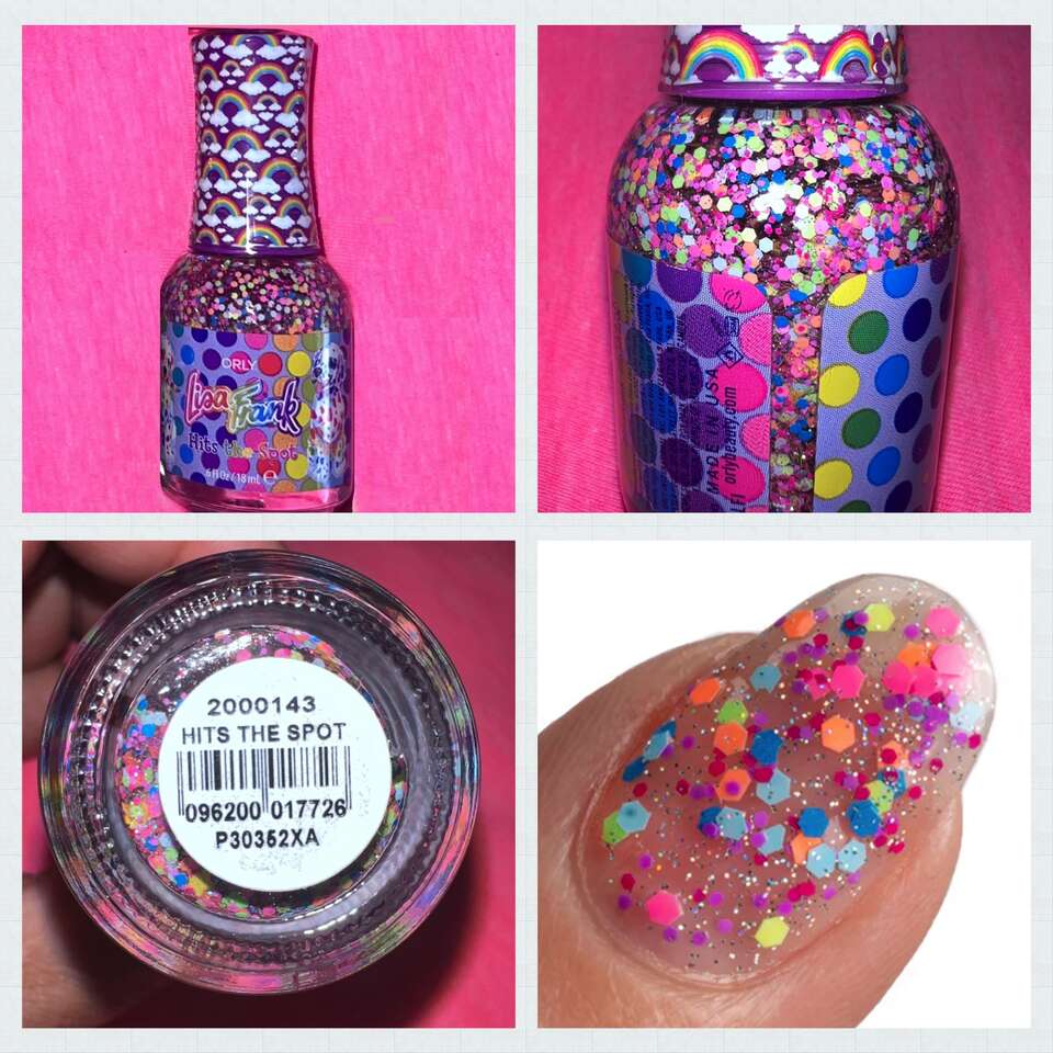 ORLY® X Lisa Frank® Hits The Spot Nail Polish - NEW