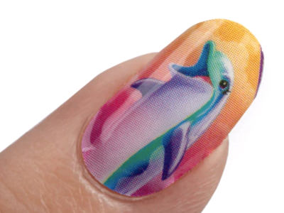 ORLY® X Lisa Frank® Dancing Dolphins™ 22 Gel Nail Strips - NEW!