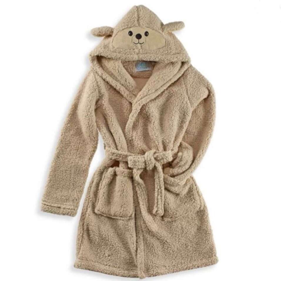 Super Cute Cozy Critter Dog Robe - Adult One Size Fits Most